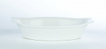 WHITE BAKEWARE OVAL BAKING DISH 24CM/9.5"
