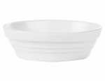 WHITE BAKEWARE OVAL BAKING DISH 16CM/6.25"