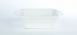 WHITE BAKEWARE SQUARE BAKING DISH 18CM(50CL)/7"(17OZ)