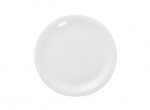 GREAT WHITE NARROW RIM PLATE 9.5" 24CM