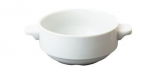 GREAT WHITE LUGGED SOUP BOWL 10OZ 28CL X 12