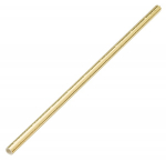 PAPER SOLID GOLD STRAW BIODEGRADABLE 8" 6MM(BORE)