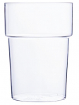 ECON RIGID CRYSTAL POLYSTYRENE REUSABLE PINT TUMBLER 20OZ/568ML LINED CE