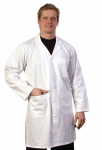 UNISEX WHITE COAT LARGE