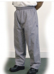 BAGGY TROUSERS BLACK CHECK MEDIUM