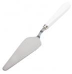CAKE SLICE LIFTER 250MM STAINLESS STEEL PLASTIC HANDLE