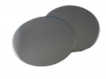 SILVER ROUND CAKE BOARD 12"