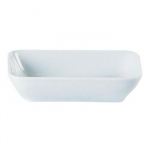 DPS PORCELITE STANDARD RECTANGULAR DISH 8OZ