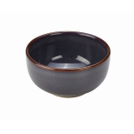 GENWARE TERRA STONEWARE RUSTIC BLUE ROUND BOWL 12.5OZ