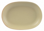 RUSTICO OVAL PLATES 33X23CM/ 13.25X9.25"  X6  C01230