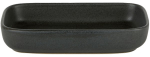RUSTICO CARBON RECTANGULAR DISH 17X10CM/6.75X4"X12 C31207