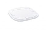 RPET LID FOR CATERING BOWL (3500ML) 28X28CM X 50