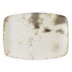 SAND RECT PLATE 32CM PORLAND ENIGMA 12 1/2"
