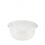 ClEAR COMPOSTABLE ROUND SALAD BOWL 360ML