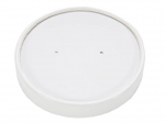 16OZ VENTED PAPER LID WHITE X500