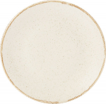 DPS PORCELITE SEASONS OATMEAL COUPE PLATE 7"