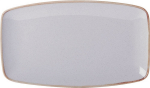 DPS PORCELITE SEASONS STONE RECTANGULAR PLATE 12.2X7"