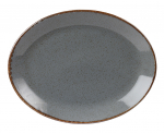 SEASONS OVAL PLATE 300MM STORM