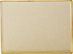 DPS PORCELITE SEASONS WHEAT RECTANGULAR PLATTER 10.6X7.9"