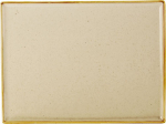 DPS PORCELITE SEASONS WHEAT RECTANGULAR PLATTER 13.8X9.8"