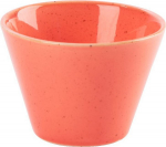 DPS PORCELITE SEASONS CORAL CONIC BOWL 14OZ