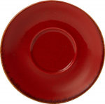 DPS PORCELITE SEASONS MAGMA SAUCER 6.3"