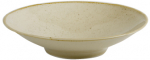 DPS PORCELITE SEASONS WHEAT FOOTED BOWL 10.2"