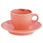 SEASON CORAL ESPRESSO SAUCER 12CM 4.5" 122112CO X 6
