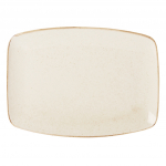 SEASONS OATMEAL REGTANGULAR PLATE 32CM X6 118432OA