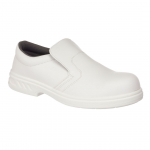 FW81STEEL MICROFIBRE SLIP ON SHOES SIZE 41