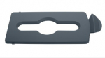 RUBBERMAID SLIM JIM RECYCLING STREAM TOPPER GREY