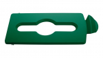 RUBBERMAID SLIM JIM STREAM TOPPER GREEN LID INSERT