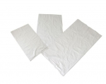 HEAVY DUTY WHITE SQUARE BIN LINERS  15 X 24 X 24" 20MIC