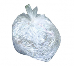 CLEAR SQUARE BIN LINER 30L 14X24X24" 10X100 HEAVY DUTY