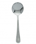UTOPIA BEAD PARISH STAINLESS STEEL SOUP SPOON 18/0