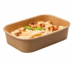 STAGIONE KRAFT PP LINED TRAY 500ML