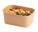STAGIONE KRAFT PP LINED TRAY 1000ML