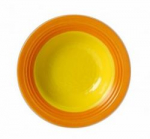 STEELITE FREEDOM YELLOW ROUND BOWL 20.6CM  X 6  68A535EL669