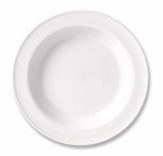 SOUP PLATE 23.0CM 9" RIMMED SIMPLICITY (WHITE) 11010114