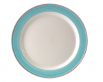 PLATE 25.5CM 10 SLIMLINE RIO BLUE SIMPLICITY 15310210