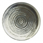 SWIRL COUPE PLATE 18CM PORLAND ENIGMA 7"