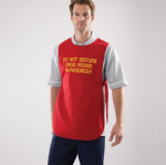 DRUG ROUND TABARD MEDIUM RED NU71