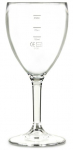 ELITE PREMIUM POLYCARBONATE WINE GLASS 11OZ/325ML LINED 125ML, 175ML & 250ML CE