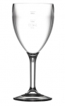 ELITE PREMIUM POLYCARBONATE WINE GLASS 9OZ/270ML LINED 175ML CE