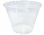 APET 9OZ SQUAT PLASTIC CLEAR CUP GOPAK R16008