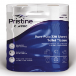 PRISTINE LUXURY SOFT PLUS 2PLY TOILET TISSUE 36 ROLLS