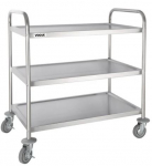 VOGUE 3 TIER CLEANING TROLLEY LARGE 930X860X535MM F995