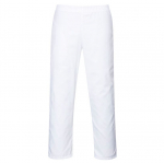 CHEFS BAGGIES TROUSERS WHITE M