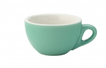 UTOPIA SUPER VITRIFIED PORCELAIN BARISTA GREEN CAPPUCCINO CUP 7OZ