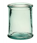 UTOPIA AUHENTICO CANDLEHOLDER CLEAR GLASS 3" 8CM X12 S20131